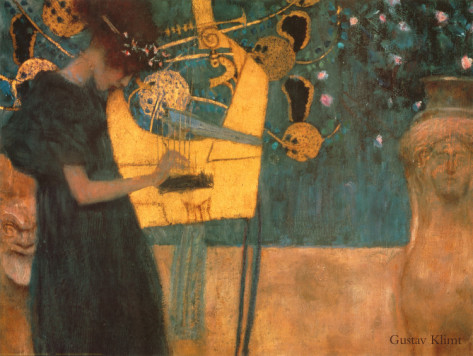 Musique - Gustav Klimt Painting